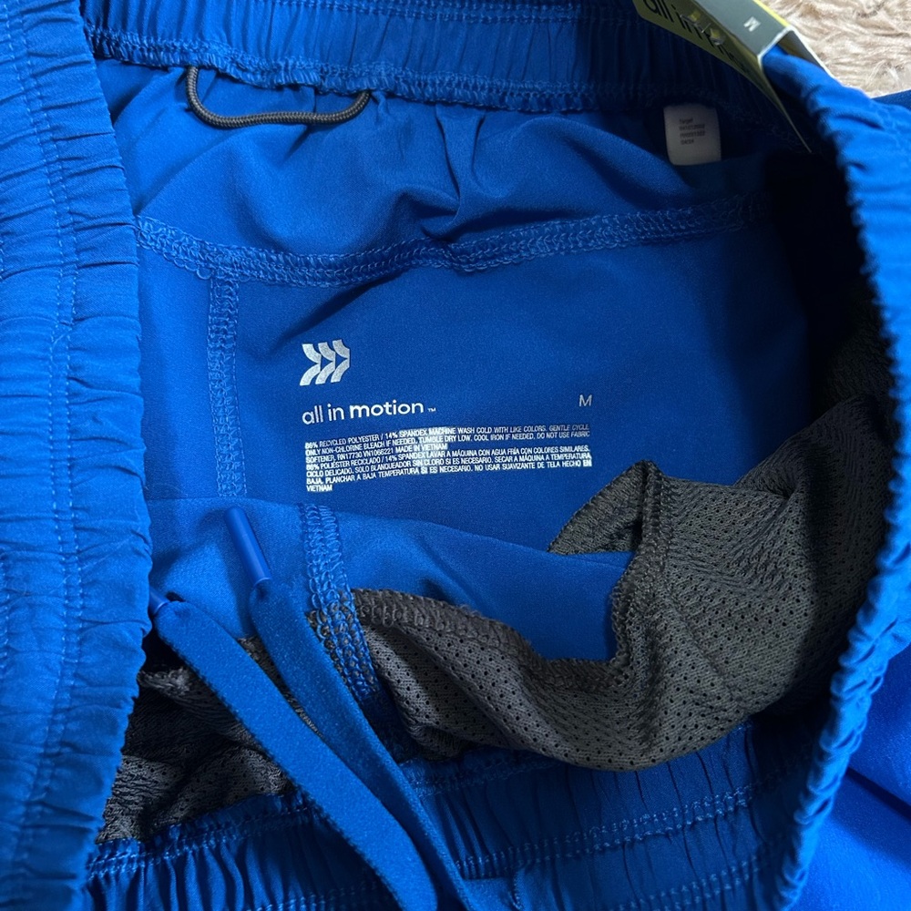 NWT All in Motion, Men’s Active Light Unlined Running Shorts 5” - Zipper Pockets - Picture 6 of 7
